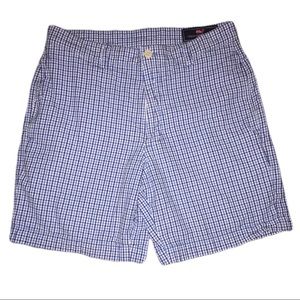 Vineyard Vines mens club short size 28 blue white